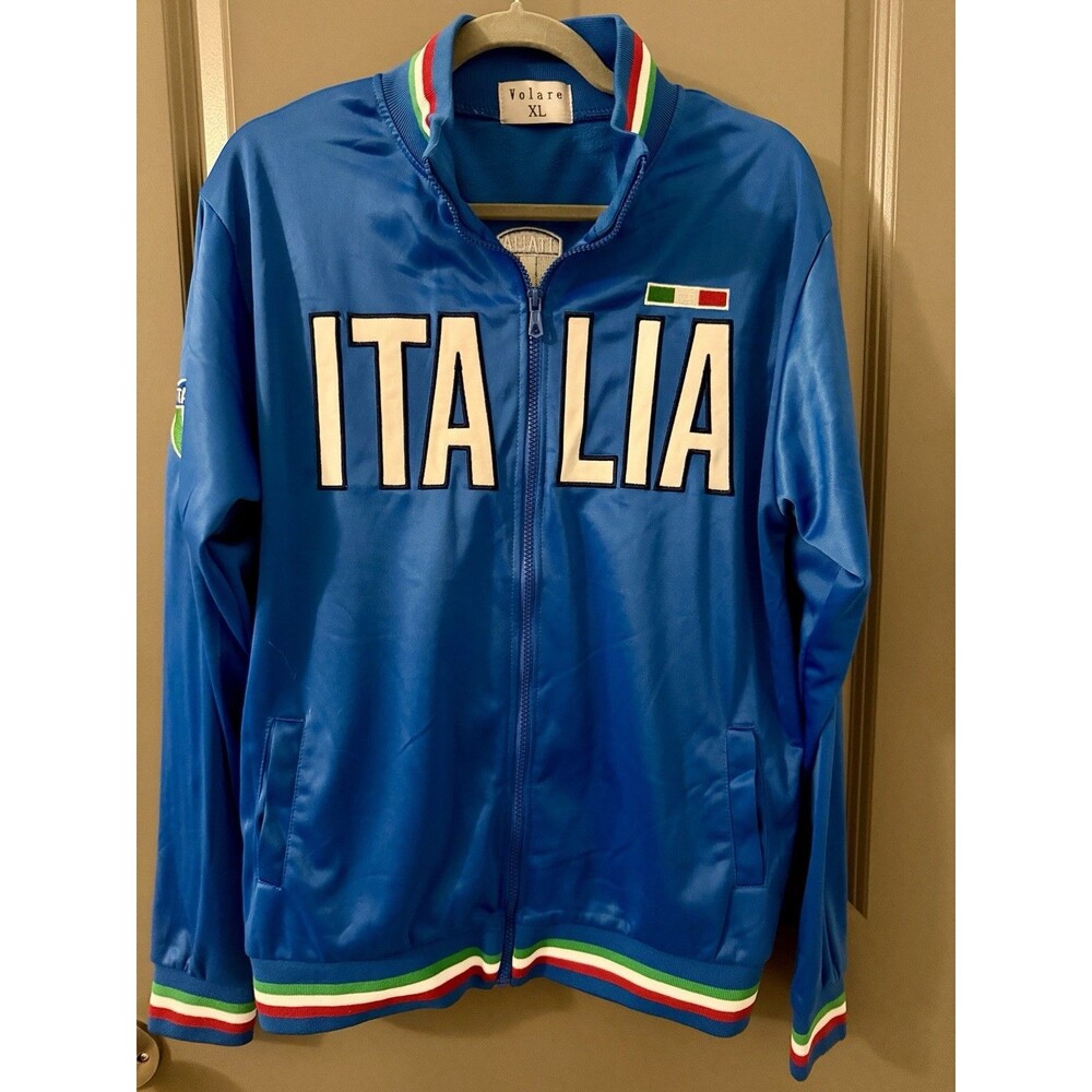 EUC Italia Futbol Jacket Full Zip Size XL